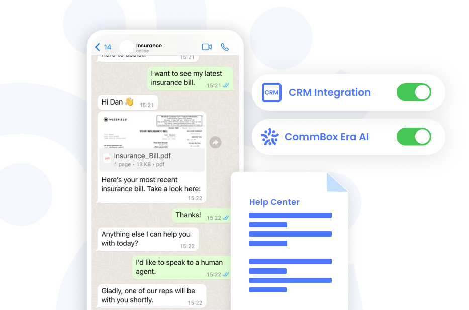 CommBox WhatsApp AI Chatbot