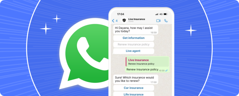 Transforming Insurance Customer Service with AI Chatbots and WhatsApp Business