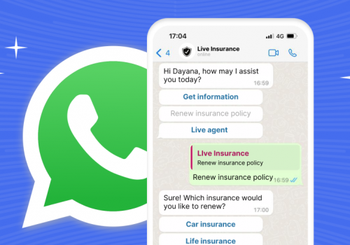 Transforming Insurance Customer Service with AI Chatbots and WhatsApp Business